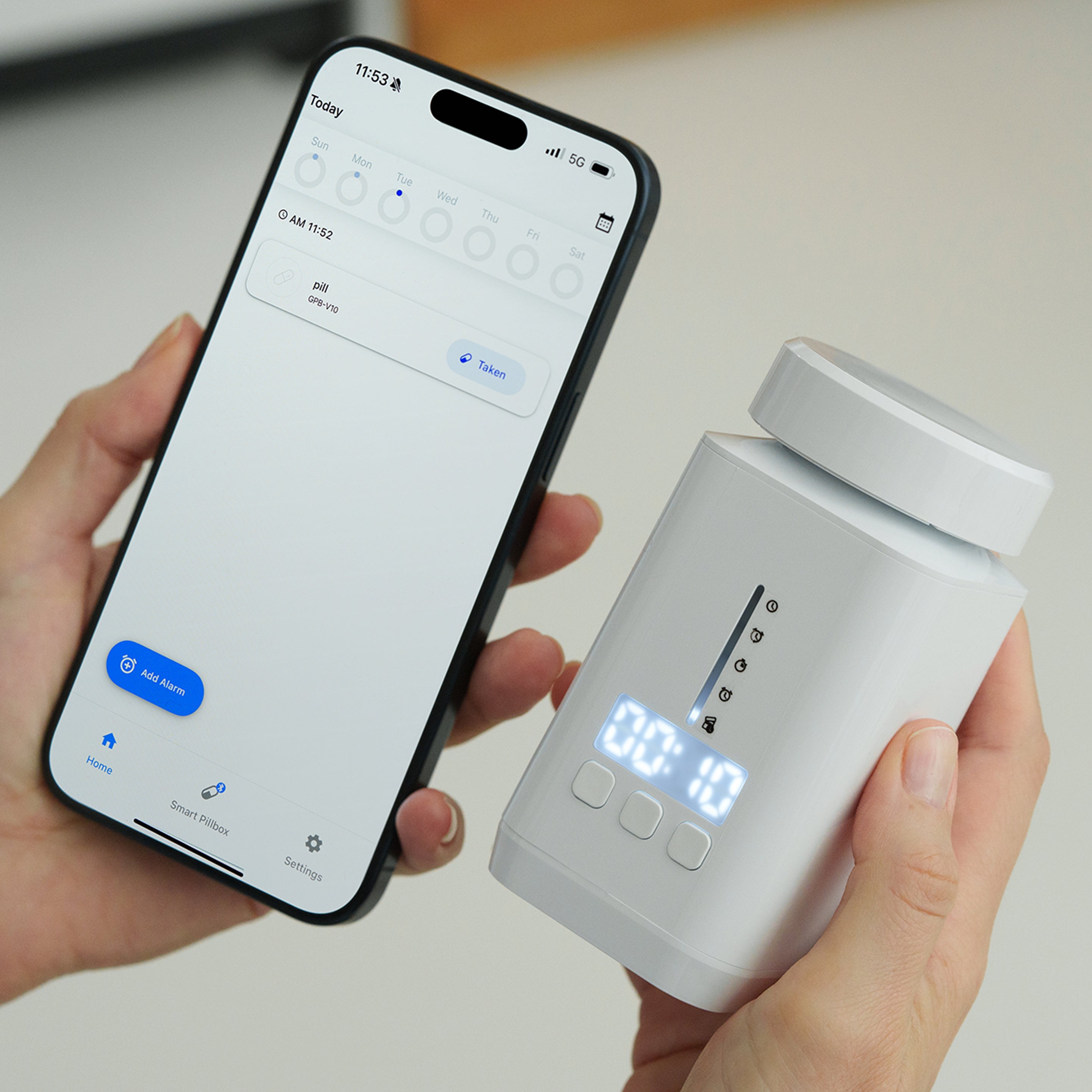 DEFI IoT Smart Pill Bottle
