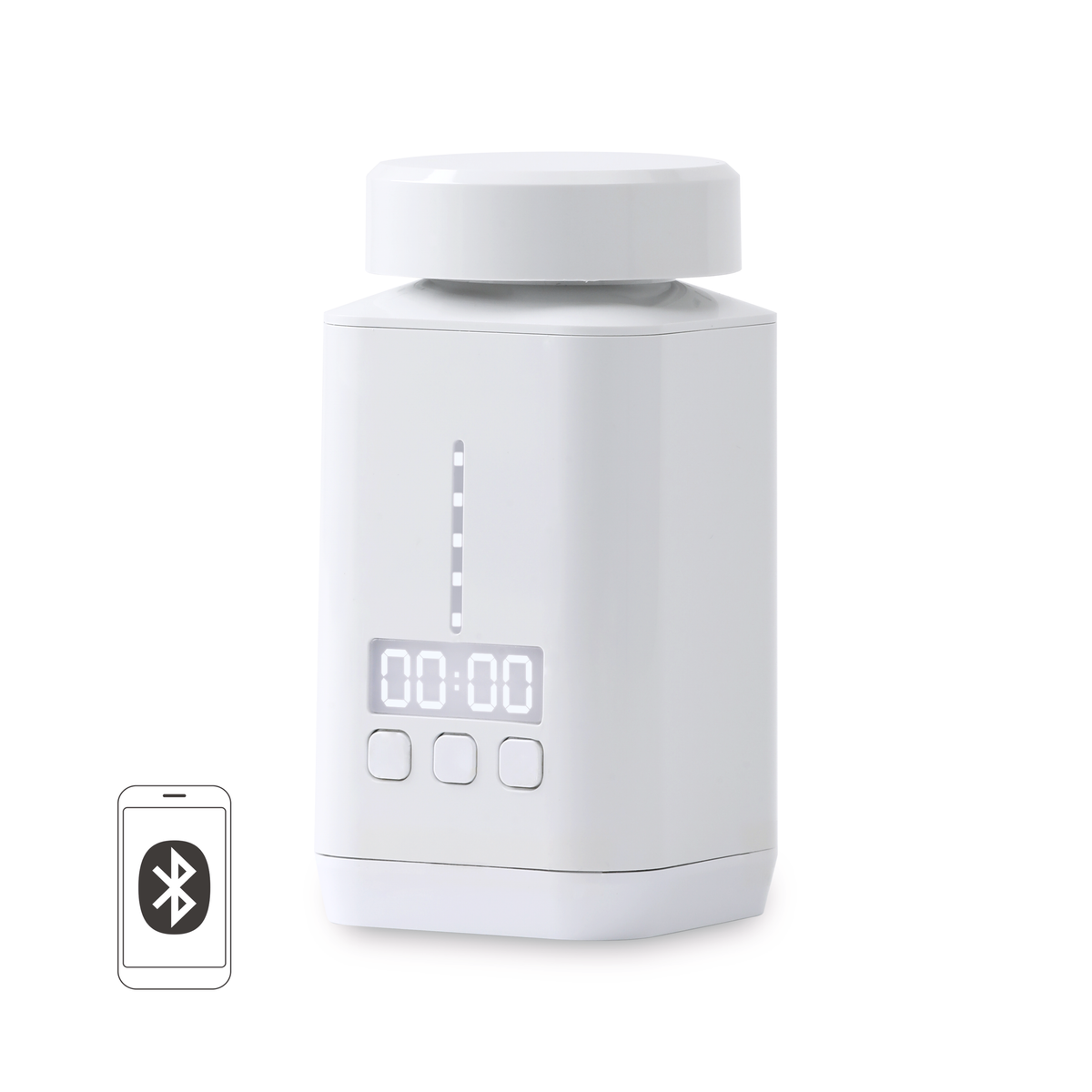 DEFI Pill Bottle on a bedside table
